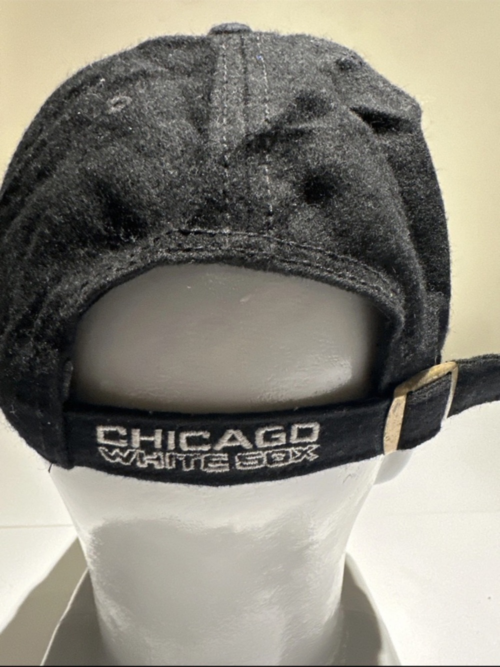 Genuine Merchandise Black and Gray Chicago White Sox Wool Cap - Picture 3 of 8